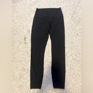 Lululemon Black High Rise Leggings Good Condition